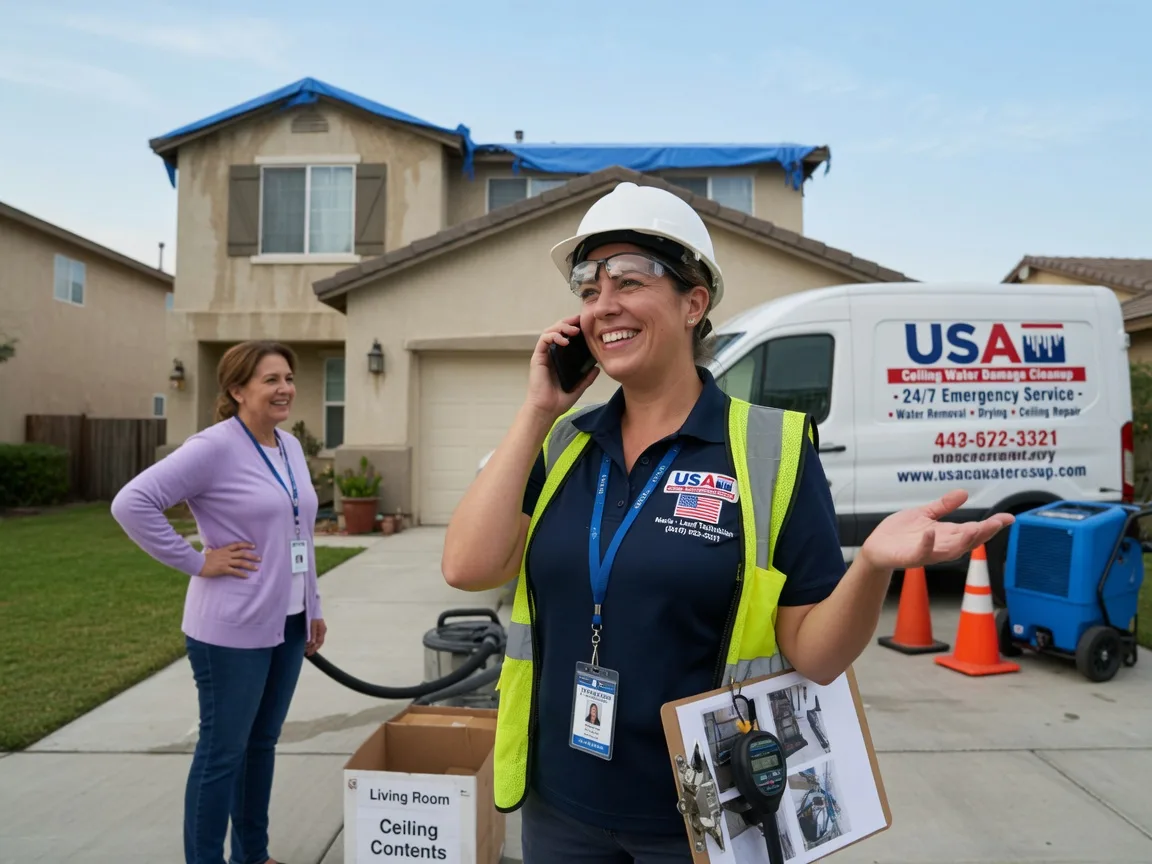 Ceiling Water Damage Restoration Eagle Mountain, UT FAQs